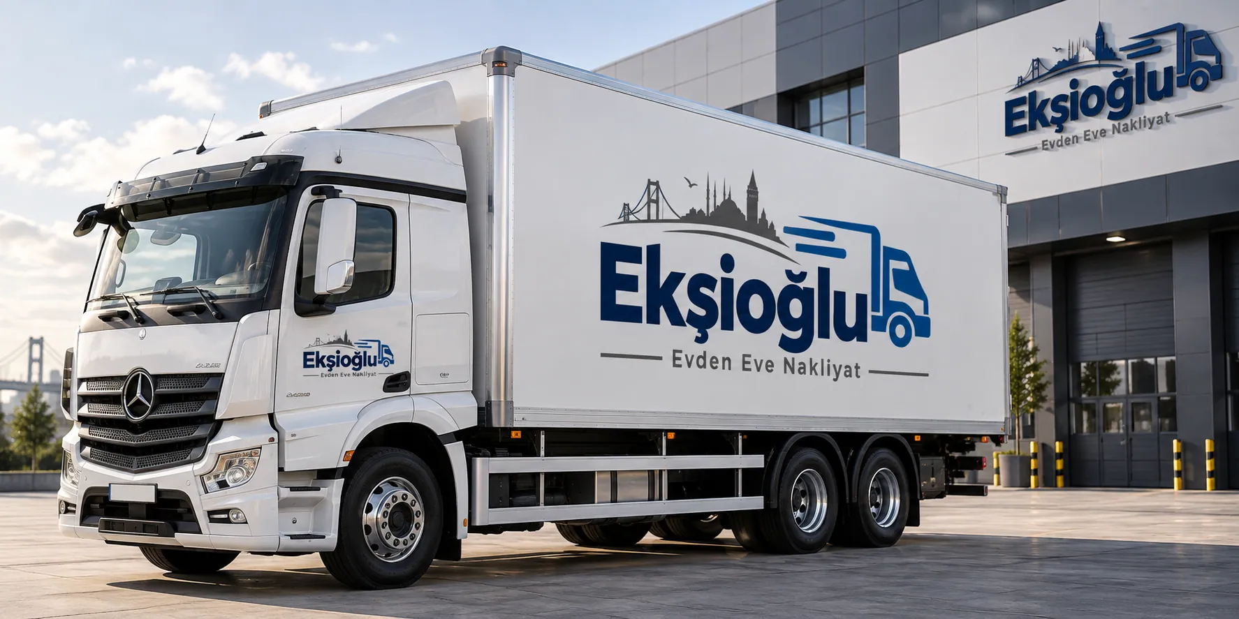 Ekşioğlu Nakliyat modern nakliye tırı ve araç filosu
